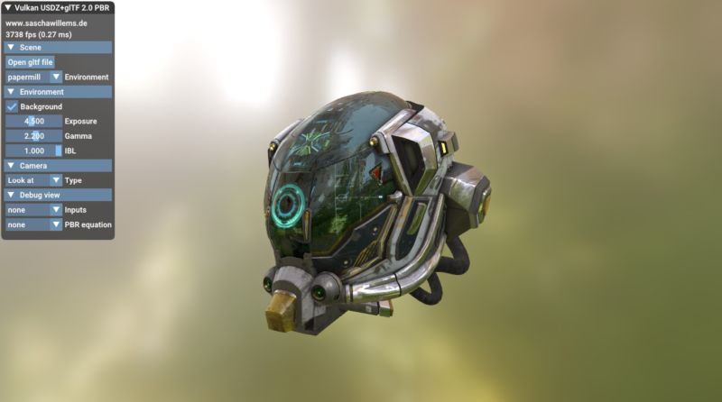 Vulkan-PBR USDZ